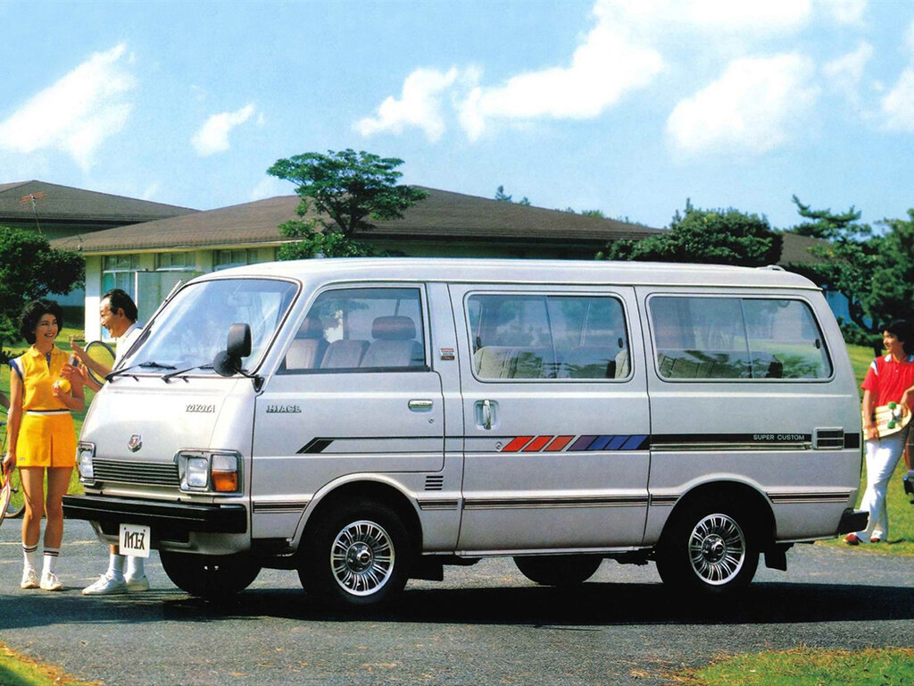 Toyota Hiace 2 поколение, рестайлинг, минивэн (01.1981 - 11.1982)
